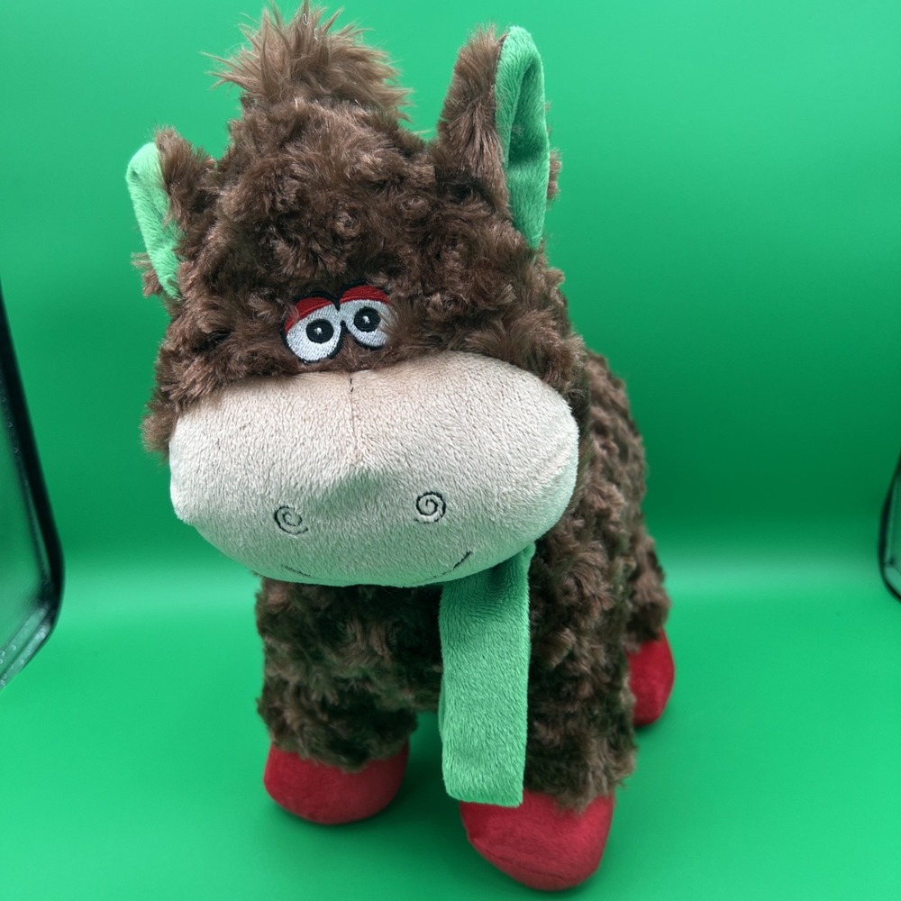 13"Christmas horse‎ Stuffed Animal Holiday Plush tractor supply